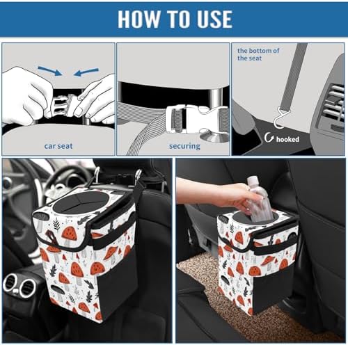 Car Trash Can – Multi-Purpose, Lightweight and Portable - Image 7