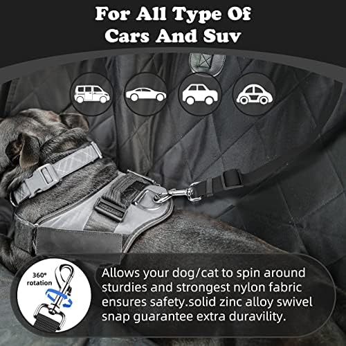 BWOGUE Dog Seat Belt for Car, Headrest Restraint Safety Lead, Dogs Cats - Image 5