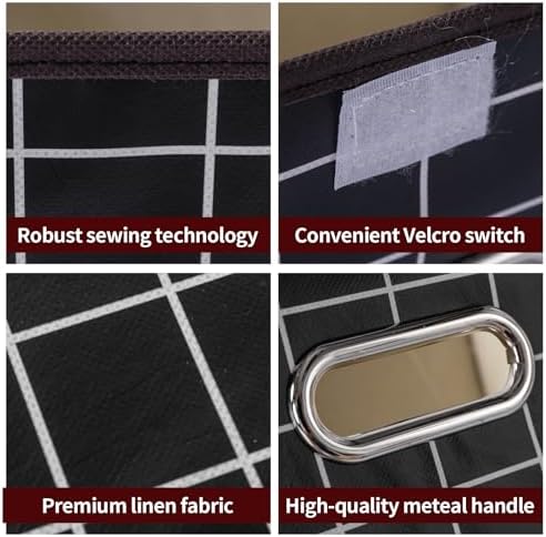 STOREONE Fabric Storage Cube Bins Foldable Organizer Container Collapsible - Image 6