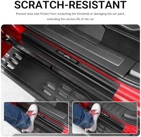4PCS Door Sill Protector for 2021-2026 Ford F150 Accessories - Image 3