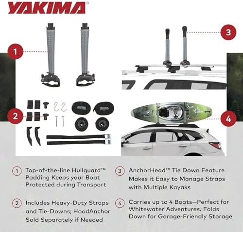 Yakima BigStack Rooftop Stacker Kayak Rack - Image 4
