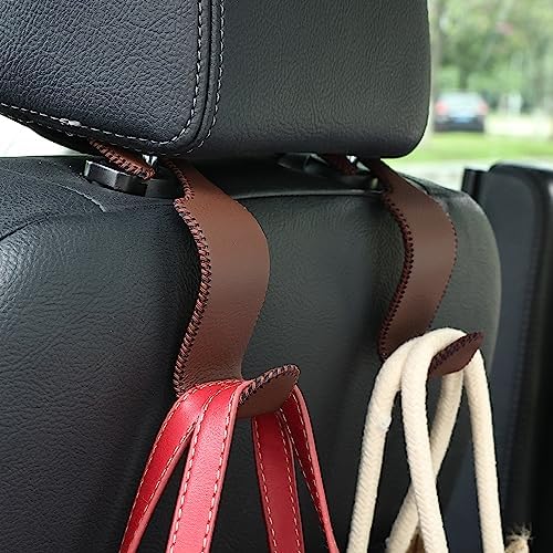 Car Seat Headrest Hook 55lb Heavy Duty Metal Hanger - Image 2
