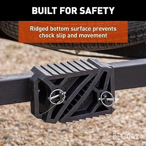CURT 22802 HD Wheel Chocks 2-Pack - Image 6