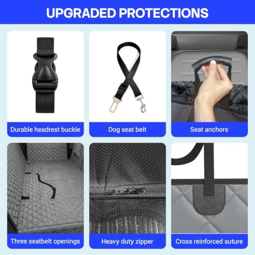 Waterproof Hammock Dog Car Seat Cover - Image 6