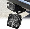 2 Inch Compass Mountains Trailer Hitch Cover Rubber Receiver Tube Plug Cap by Unknown