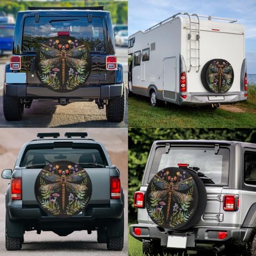 Dragonfly Spare Tire Cover Dust-Proof Spare Wheel Covers - Image 6