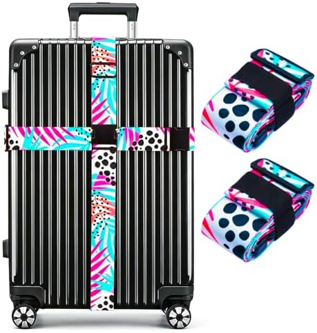 Luggage Straps for Suitcases TSA Approved Easy Pack Organized Suitcase Strap by XiOiOiX