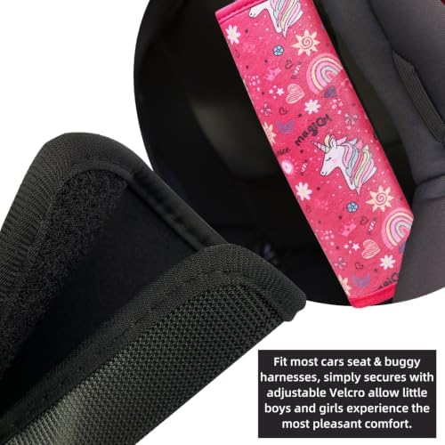 Seat Belt Cover for Kids, Seat Belt Pad for Boys Girls, Car Seat Straps - Image 3