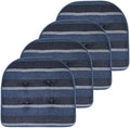 Sweet Home Collection Chair Cushion Memory Foam Pads Tufted Slip Non Skid by SweetHomeCollection
