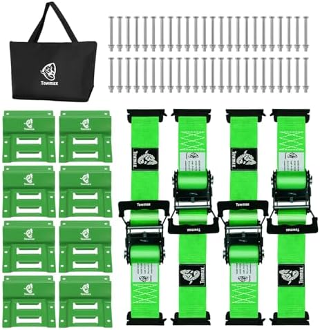 UTV Wheel Chock Tie-Down Kit by Towmax