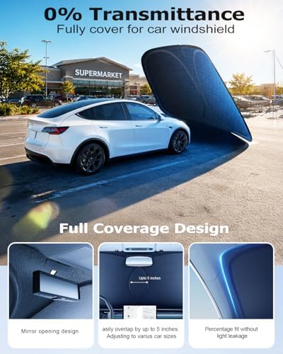 DMJN Front Windshield Sun Shade - Image 4