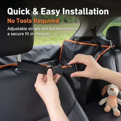 SUV Cargo Liner for Dog, 210T Polyester Waterproof Scratchproof Trunk Protector - Image 5