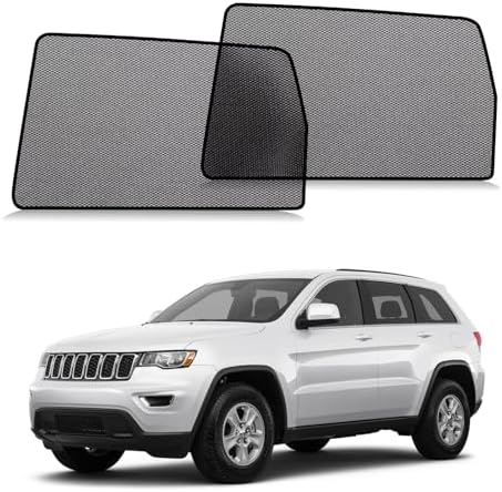 ZATOOTO Side Window Sunshades for Cherokee 2011-2020, Visible & UV‑Block by ZATOOTO