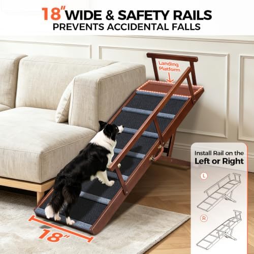 XL Dog Ramp for Bed - Image 2