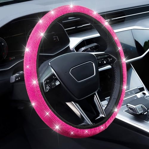 Bling Steering Wheel Cover, Rhinestone Steering Wheel Cover by Limsas