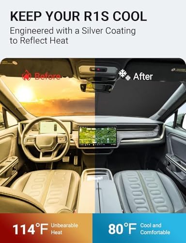 Proadsy Custom Fit Car Windshield Sun Shade - Image 3