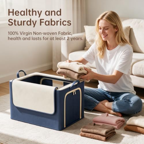 3 Openings Clothes Storage Bins - Image 4