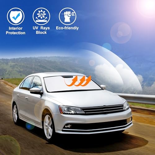 Windshield Sun Shade for 2013-2018 Volkswagen Golf MK7 - Image 5