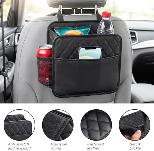 Car Seat Back Organizer – Waterproof Backseat Storage Bag - Image 3