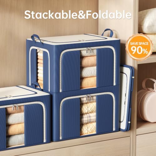 3 Openings Clothes Storage Bins - Image 4
