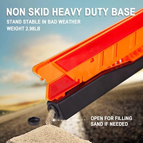 CARTMAN 3PK DOT Approved Foldable Road Safety Warning Triangles - Image 4