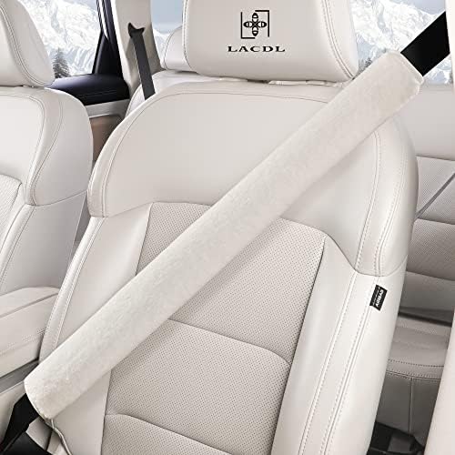 LACDL Extra Long Seatbelt Covers Super Soft Furry - Image 2