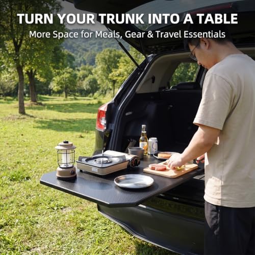 Rear Trunk Table for Ford Expedition MAX 2018-2026, Foldable Adjustable - Image 2