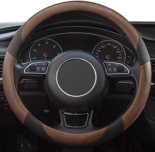 Steering Wheel Covers Black Universal Microfiber Leather, Suitable - Image 2