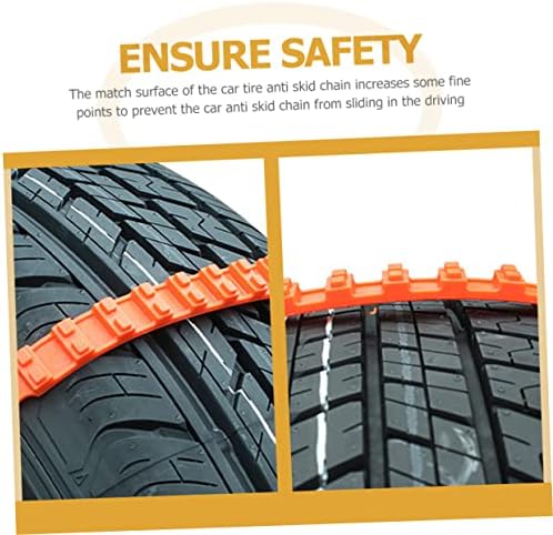 10Pcs Car Tire Cable Ties for Emergency Traction on Ice - Image 3
