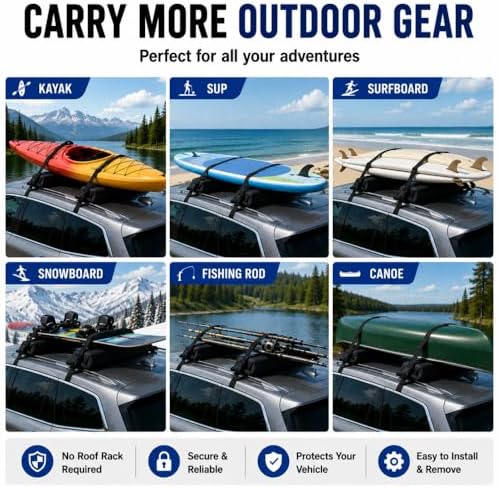 Soft Roof Rack for Ford F-350 Platinum Crew Cab 4WD 2023-Present, Car Roof - Image 3