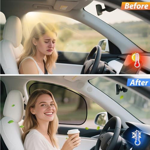 ZATOOTO Car Window Shades for Tesla Model Y - Image 5