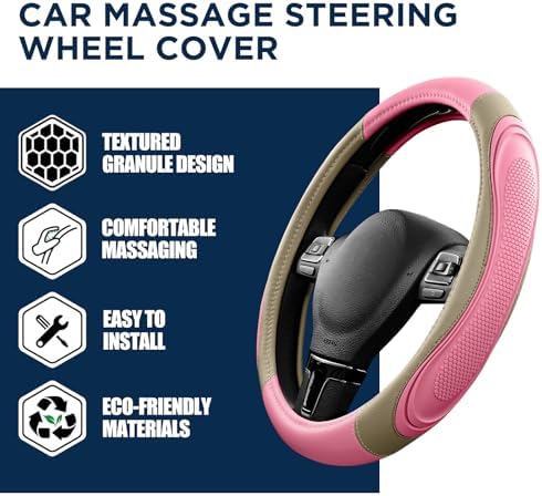 Road Comforts Car Steering Wheel Cover - Image 6