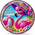Flamingo Spare Tire Cover Waterproof Dust-Proof Spare Wheel Covers by Unknown