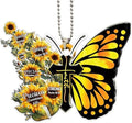 Butterfly Car Hanging Ornament, Hanging Charm Home Decoration Keepsake by Twpribarn