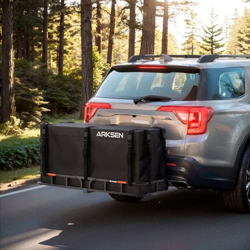 ARKSEN 53" x 19" x 5" Hitch Cargo Carrier - Image 4