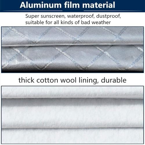Set of 2 Tire Covers, Waterproof Aluminum Film Tire Sun Protectors, - Image 6