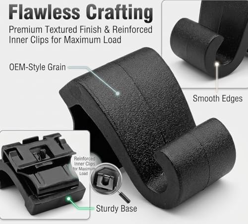 Window Shade Hook Clips for 2017-2024 Chrysler & Pacifica 2020-2022 Voyager - Image 5