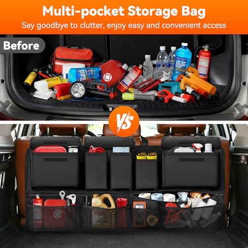 Trunk Organizer for SUV, Car Organizers and Backseat Hanging Storage - Image 2