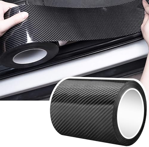 DGSL Car Door Edge Guards Door Sill Protector, 4In x 16.4Ft 5D Carbon Fiber Car by DGSL