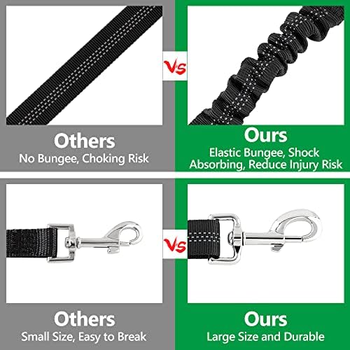 Plutus Pet Dog Seat Belt for Car Headrest, Reflective - Image 5