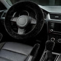Fluffy Steering Wheel Cover 3PCS Set – Plush Fuzzy Fur Steering Wheel Cover by Unknown