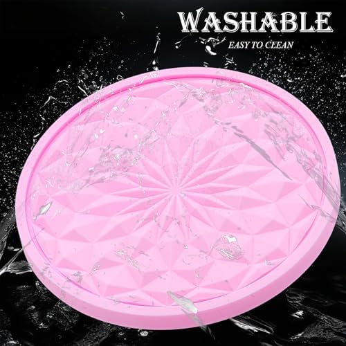 2 Pack Silicone Car Cup Holder Coaster – 2.75 Inch Non-Slip Drink Mat, - Image 5