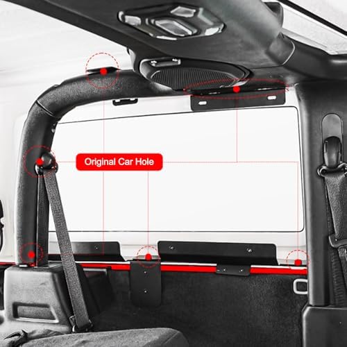 CTH for Jeep Wrangler JL 2dr 2018-2023 MOLLE Panel Cargo Organizer Storage - Image 6