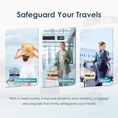 Travel Inspira Travel Belt for Luggage Add a Bag Strap - Image 4