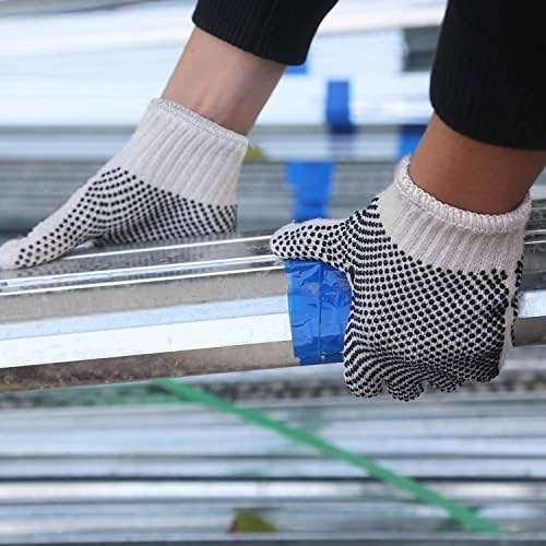 Evridwear Cotton Polyester String Knit Shell Safety Protection Work Gloves - Image 6