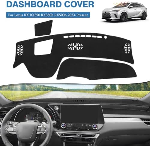 FIILINES Dash Cover for 2023 2024 2025 Lexus RX RX350 RX350h RX500h, Dashboard - Image 2