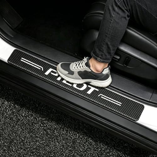 4PCS Car Door Sill Stickers Protecter Compatible by Unknown
