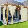 NICETOWN Rod-Free Outdoor Curtains by NICETOWN