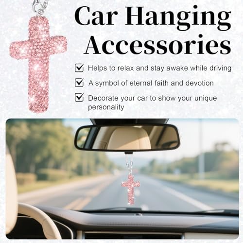 BFXM Cross for Car Mirror Hanging - Image 6