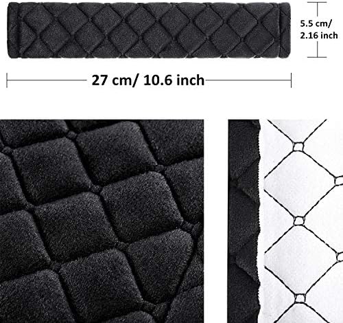 Tatuo 8 Pack Seat Belt Cover Extra Long Soft Pad - Image 2